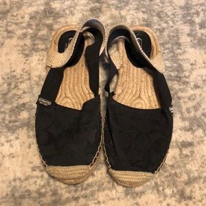 Coach logo espadrille